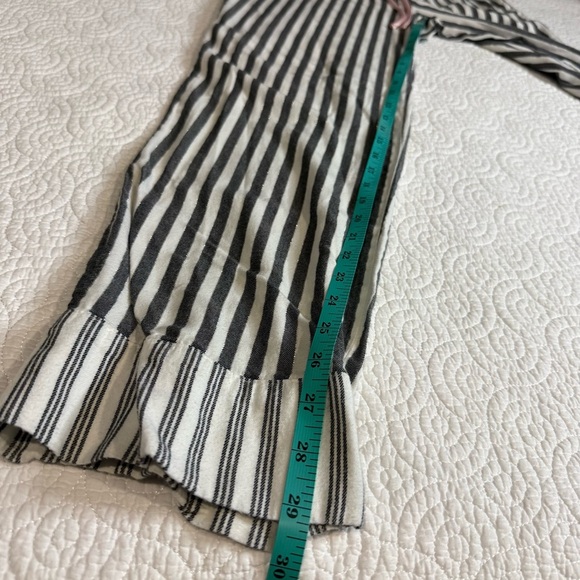 Victoria's Secret Black and White Striped Pajama Set cotton blend - Picture 11 of 13